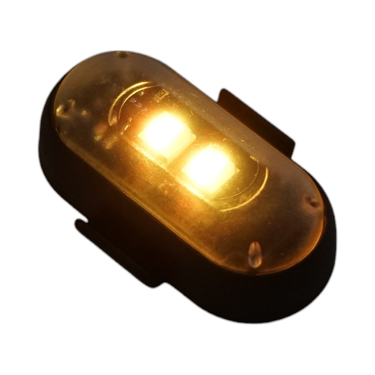 Set 10 lampi LED RGB stroboscopice cu telecomanda, 10 moduri, 8 culori, baterie litiu 110mAh reincarcabila USB-C IP65